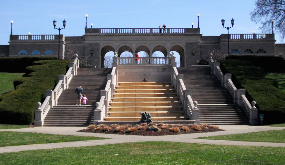 Ault Park stairs