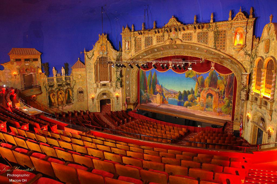 Best Historic Theatres in Ohio- The Marion Palace Theater