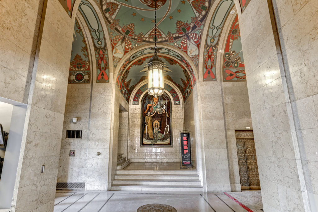 Art deco details at the Leveque